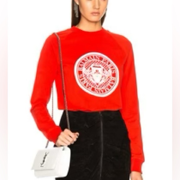 AUTHENTIC BALMAIN SWEATER TOP SIZE X SMALL